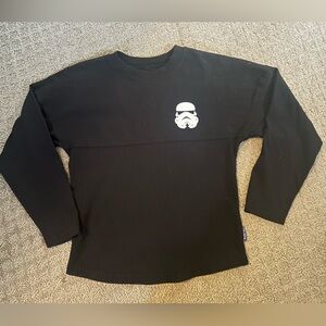 Disney Black Star Wars Spirit Jersey Kids Small